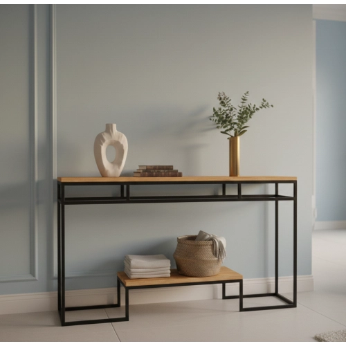 KONSOLA  DREWNO LITE DĄB OLCHA SKD-317